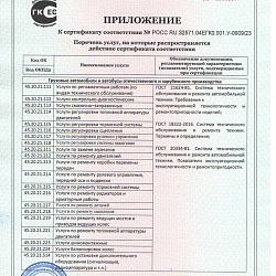 Сертификат СТО лист 3
