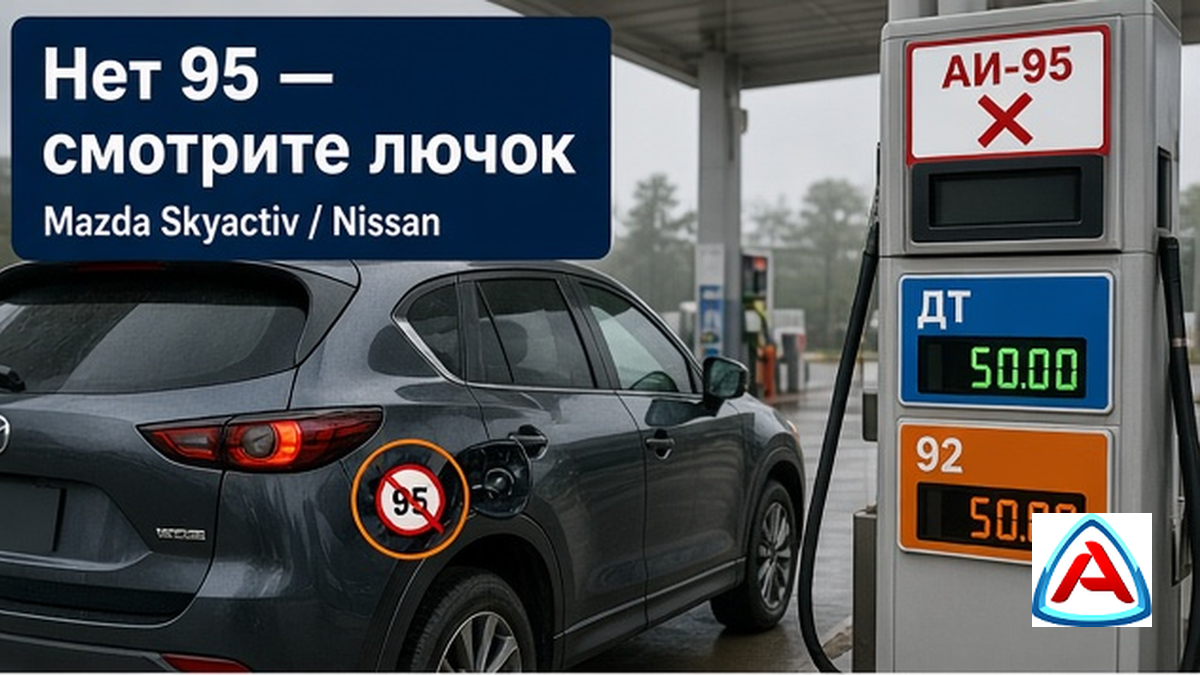 Нет 95-го бензина в СПб: чек-лист что делать на Mazda и Nissan и как не убить мотор